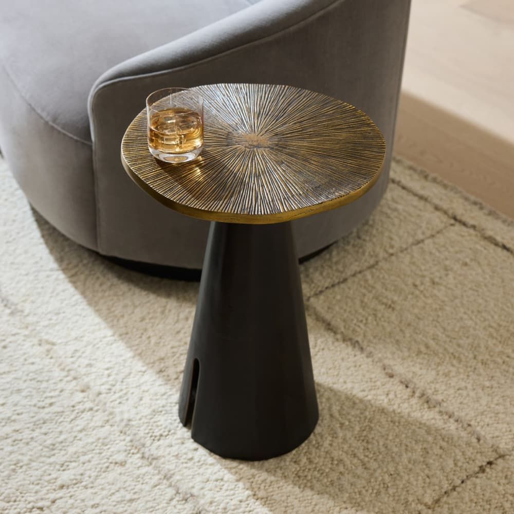 arteriors katara accent table lifestyle