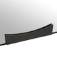 Kris Rectangular Mirror Bronze
