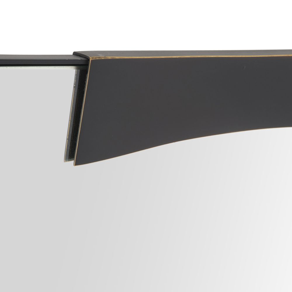 Kris Rectangular Mirror Bronze