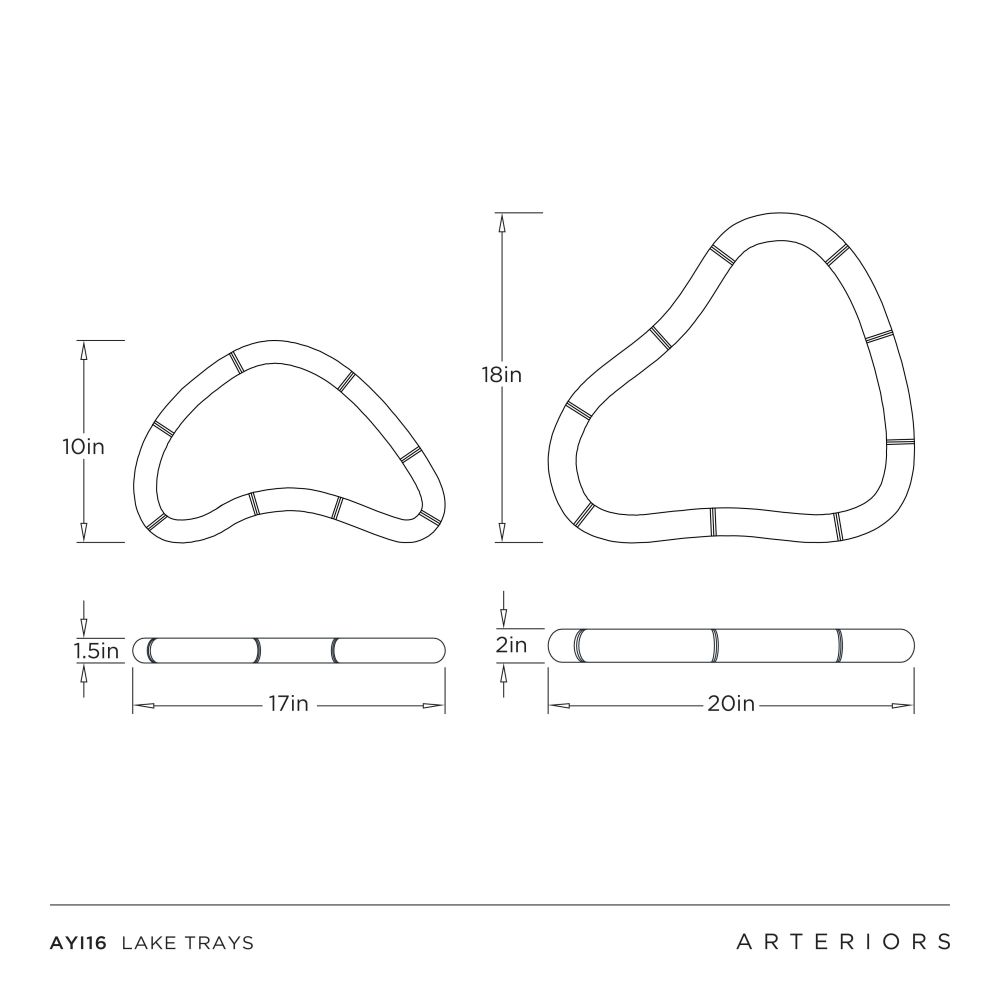 leather tray set diagram