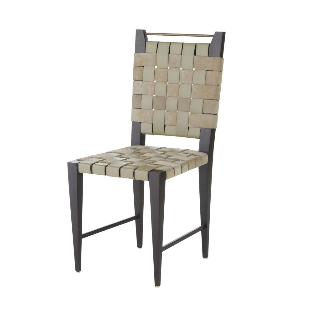 arteriors lakewood dining chair angle