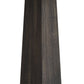 Two wooden planks with a dark brown and gray gradient on a white background