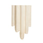 Ivory sconce on a white background