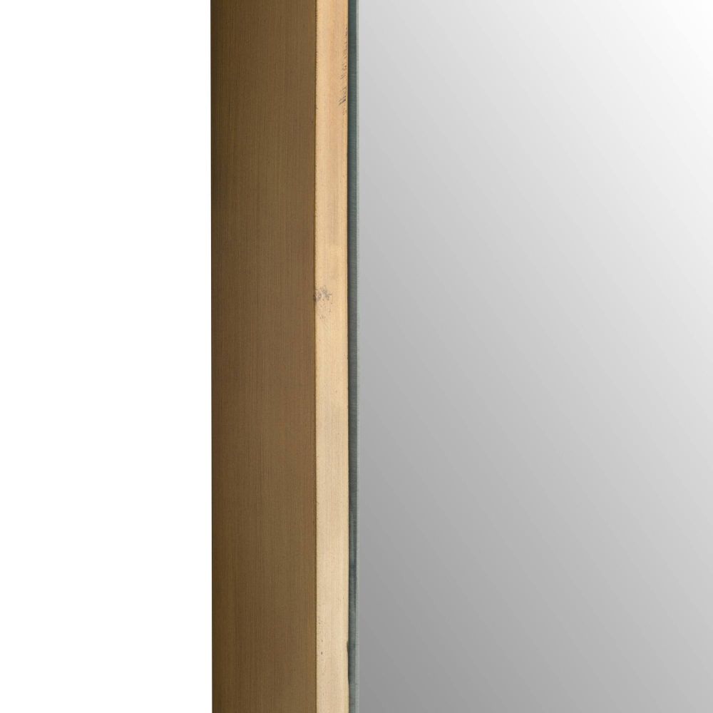 Wooden panel on a white background