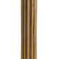 Tall, thin brown cylindrical object on a white background