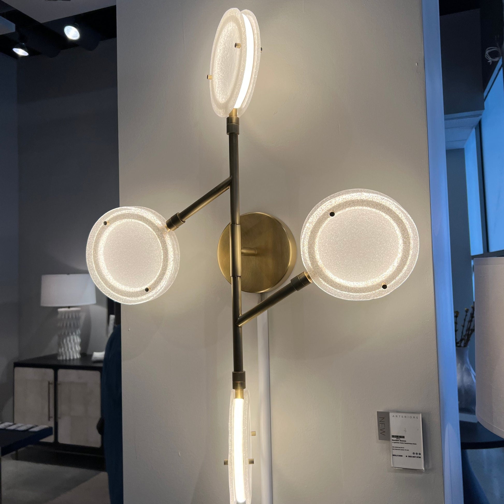 arteriors meridian sconce market