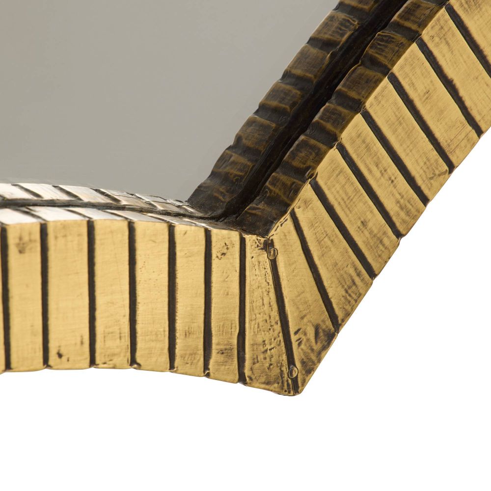 Close-up of a wooden frame corner with visible grain and texture.