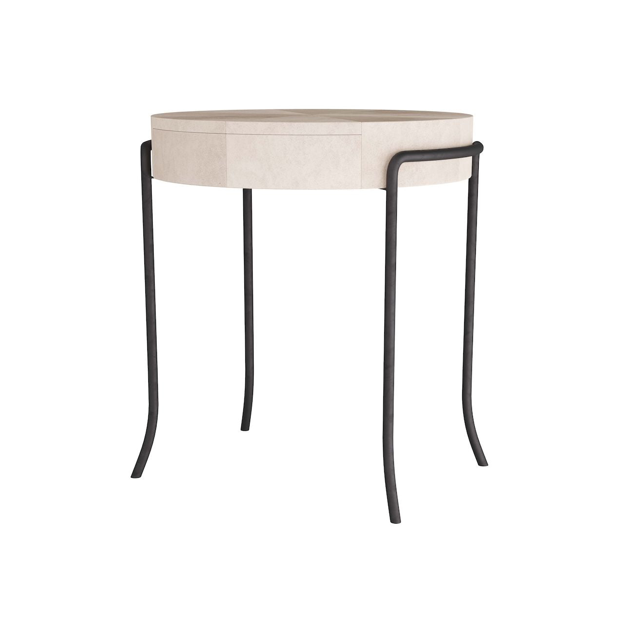 arteriors mosquito end table angle