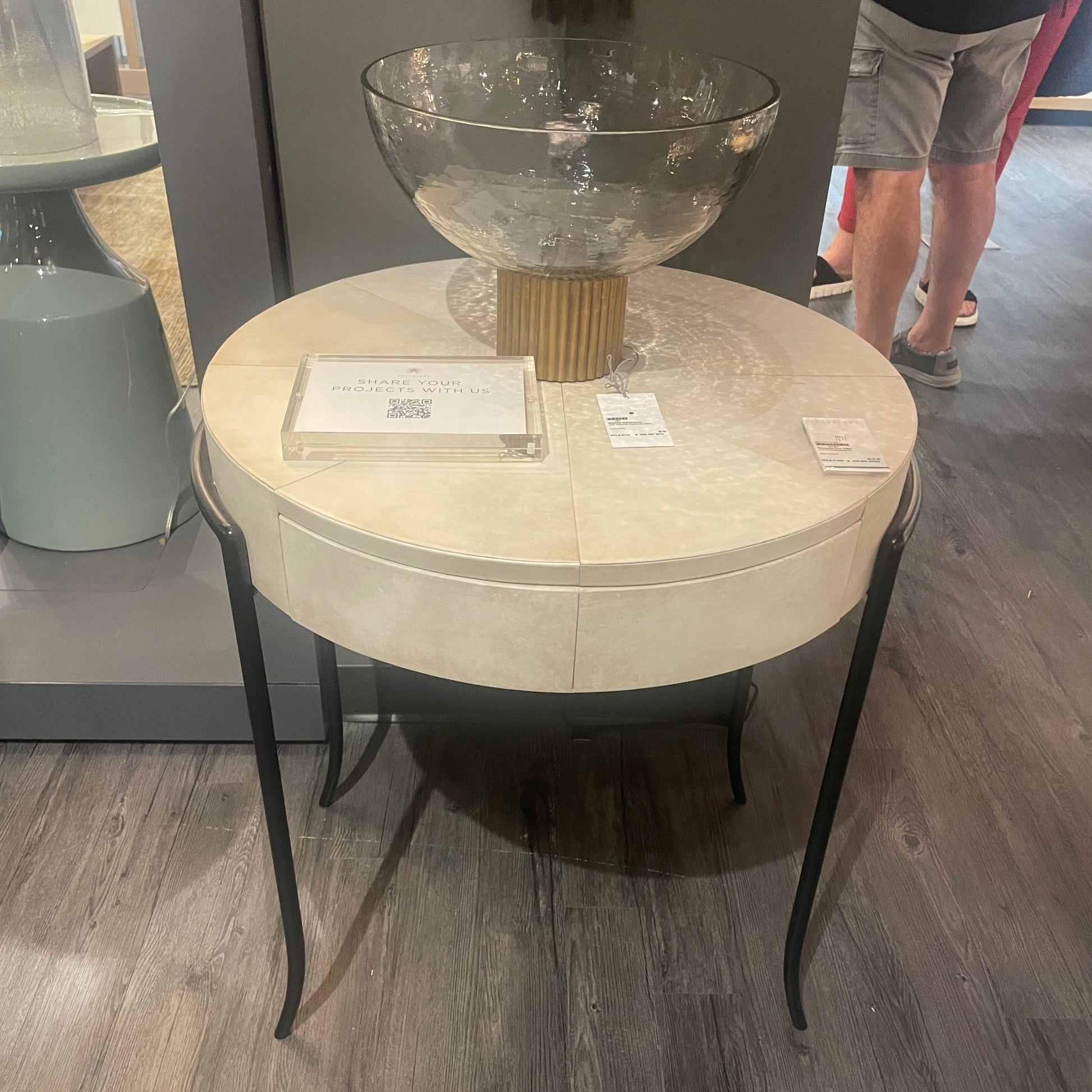 arteriors mosquito end table market front