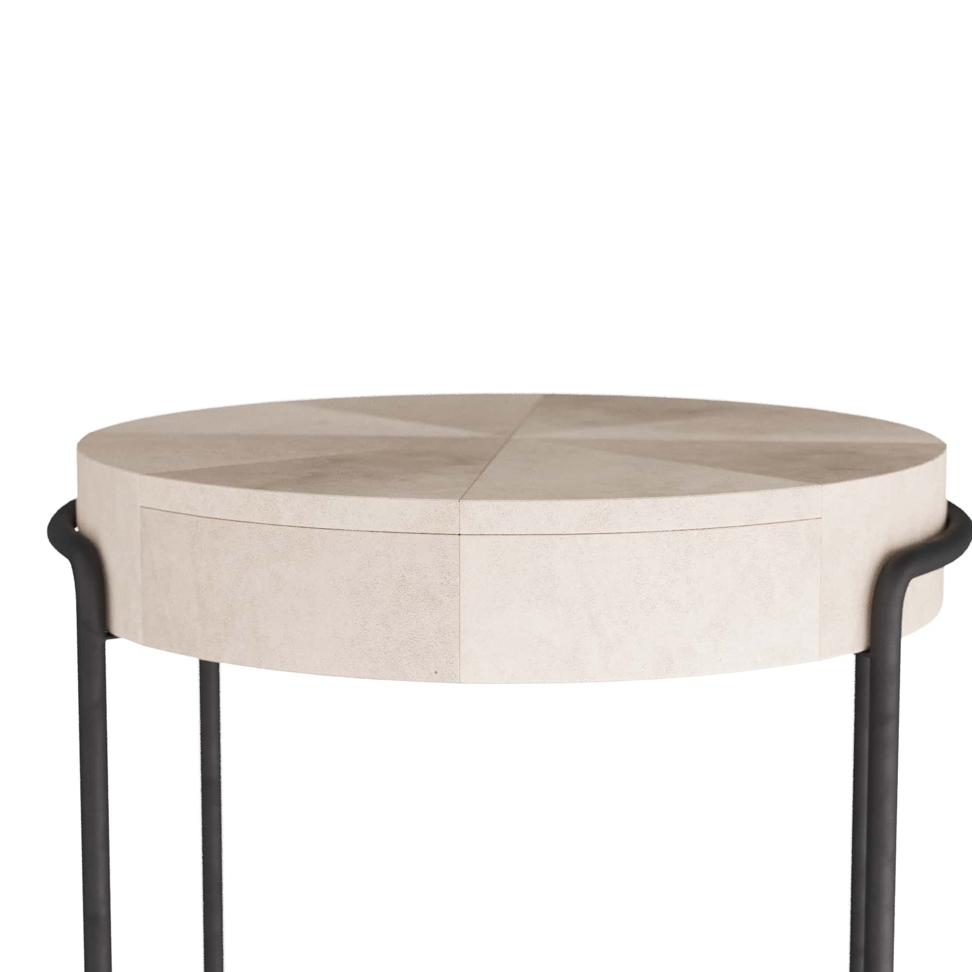 arteriors mosquito end table surface