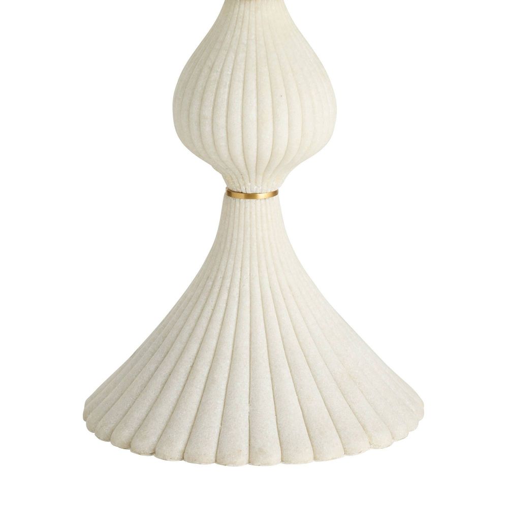 Nicole Floor Lamp Ivory