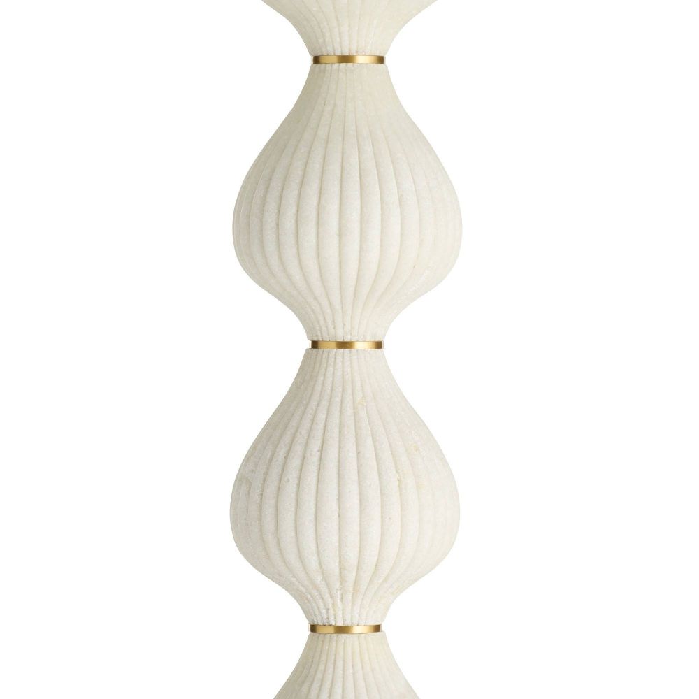 Nicole Floor Lamp Ivory