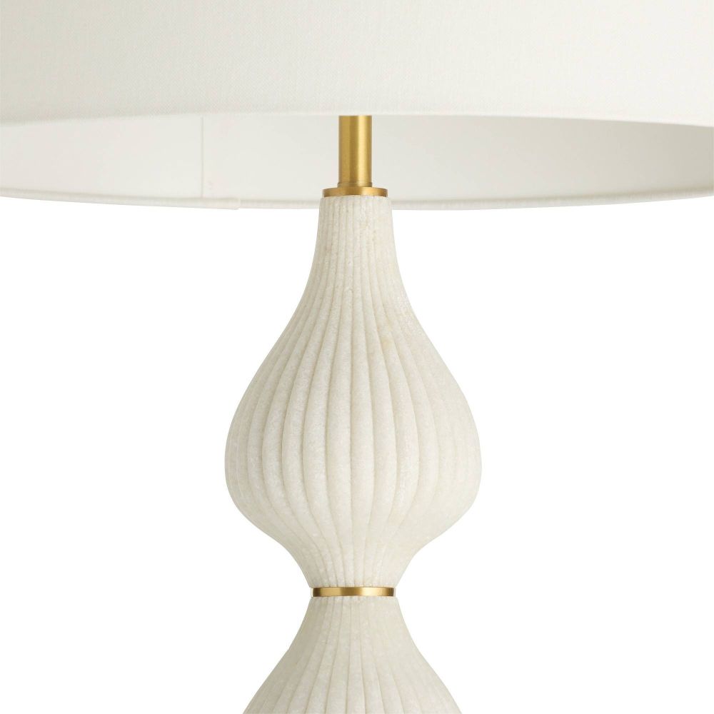 Nicole Floor Lamp Ivory