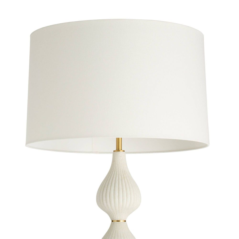Nicole Floor Lamp Ivory