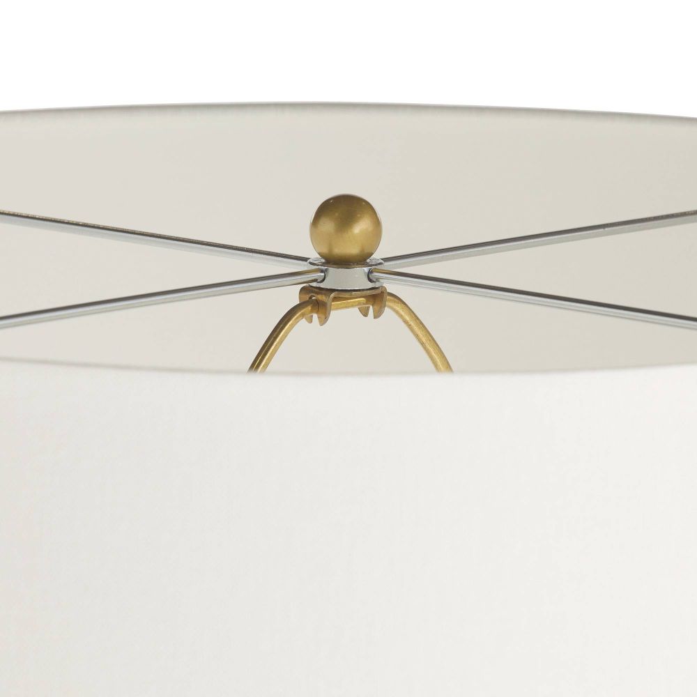 Nicole Floor Lamp Ivory
