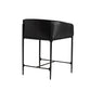 Osbourne Counter Stool Black Leather