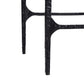 Osbourne Counter Stool Black Leather