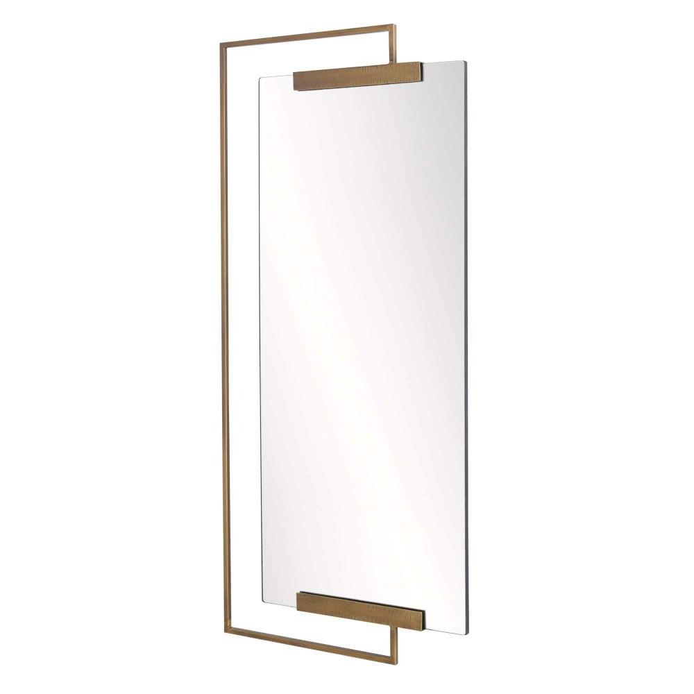 arteriors princeton mirror bass angle