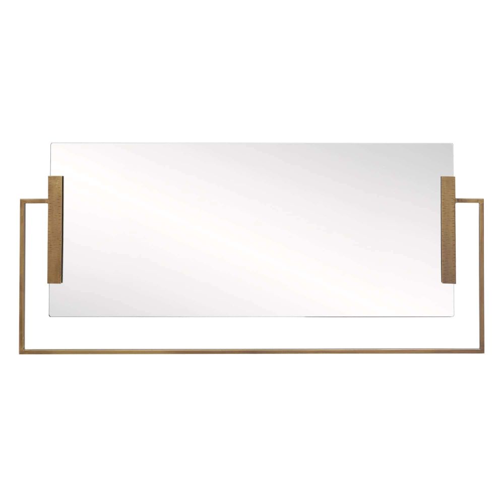 arteriors princeton mirror bass front