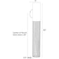 arteriors punch outdoor sconce large diagram