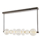 arteriors raphael chandelier angle illuminated