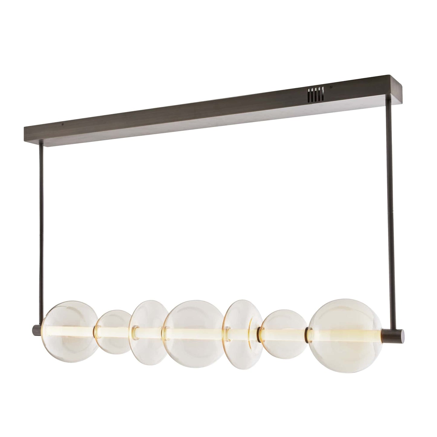 arteriors raphael chandelier angle illuminated