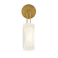 arteriors roll sconce illuminated