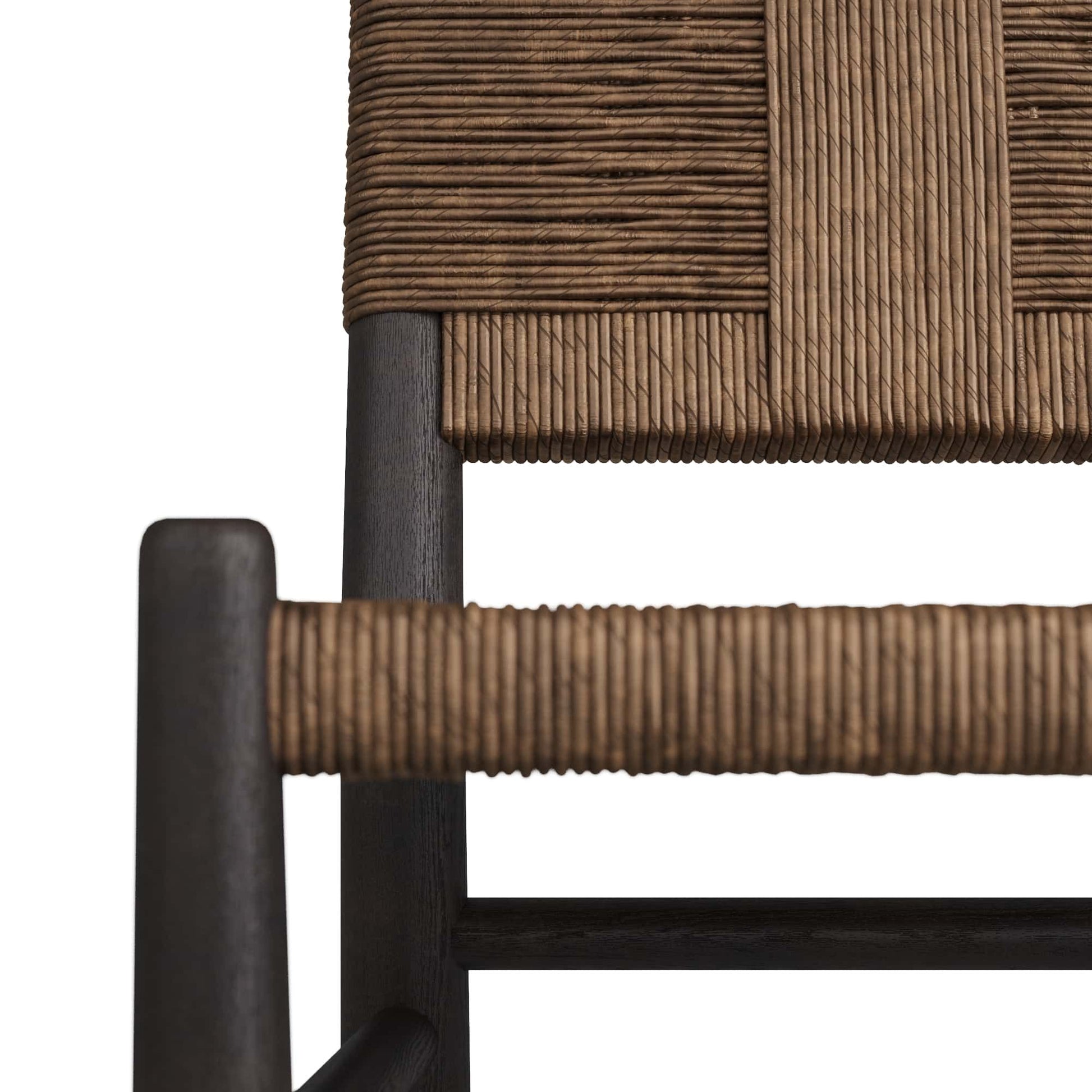arteriors solange dining chair detail