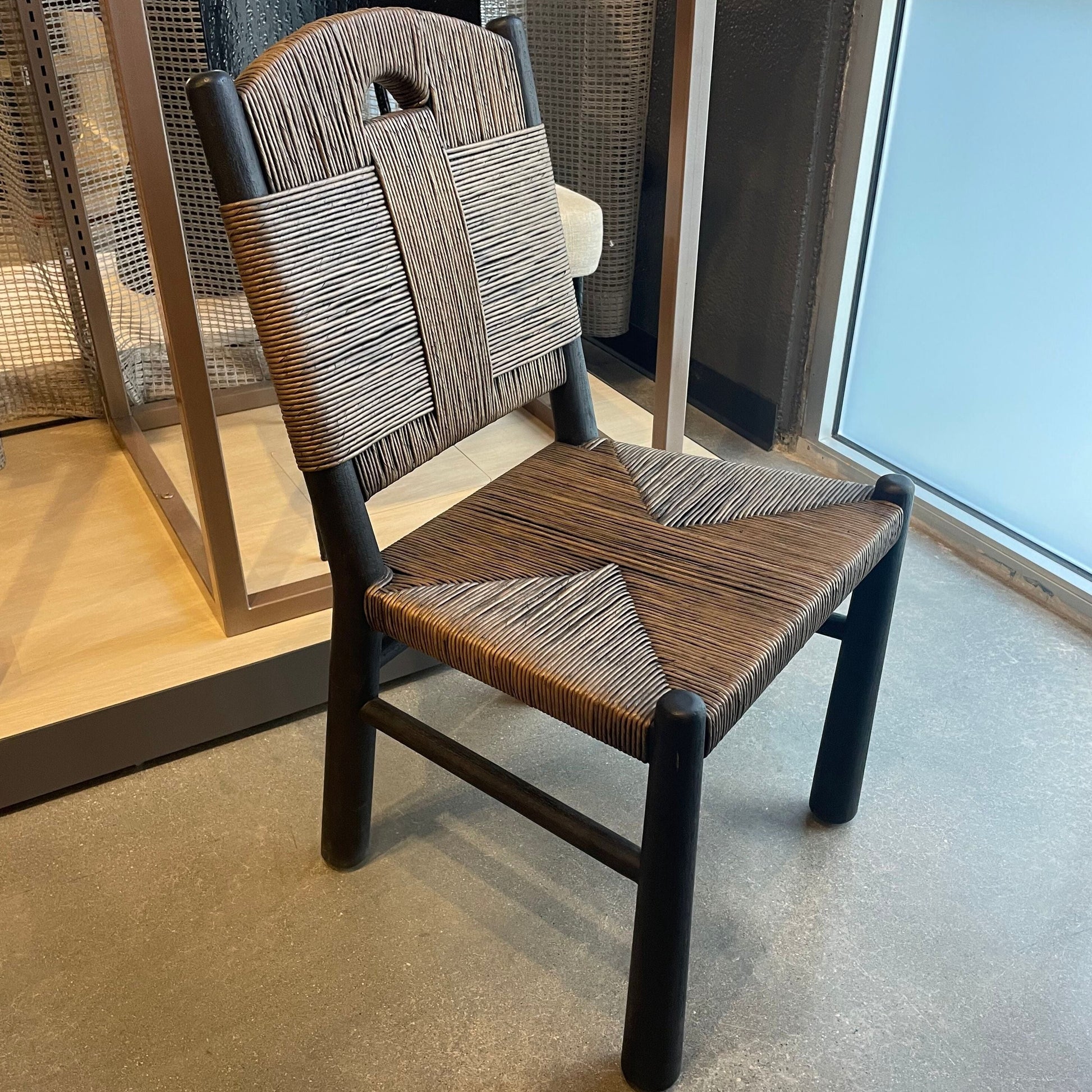 arteriors solange dining chair market angle