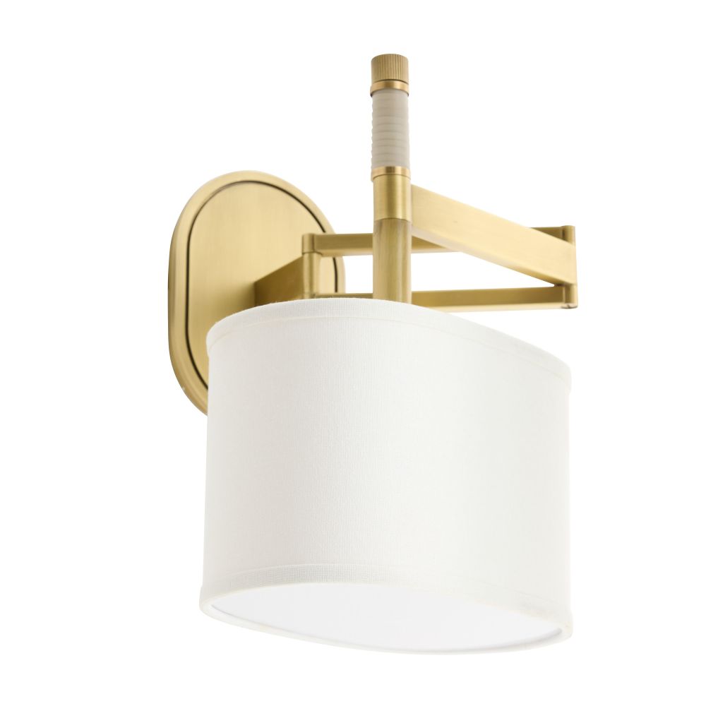 arteriors stitch sconce bottom