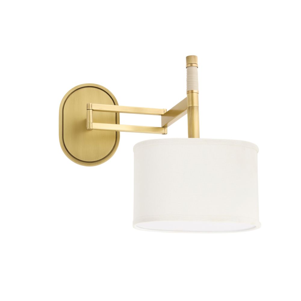 arteriors stitch sconce side