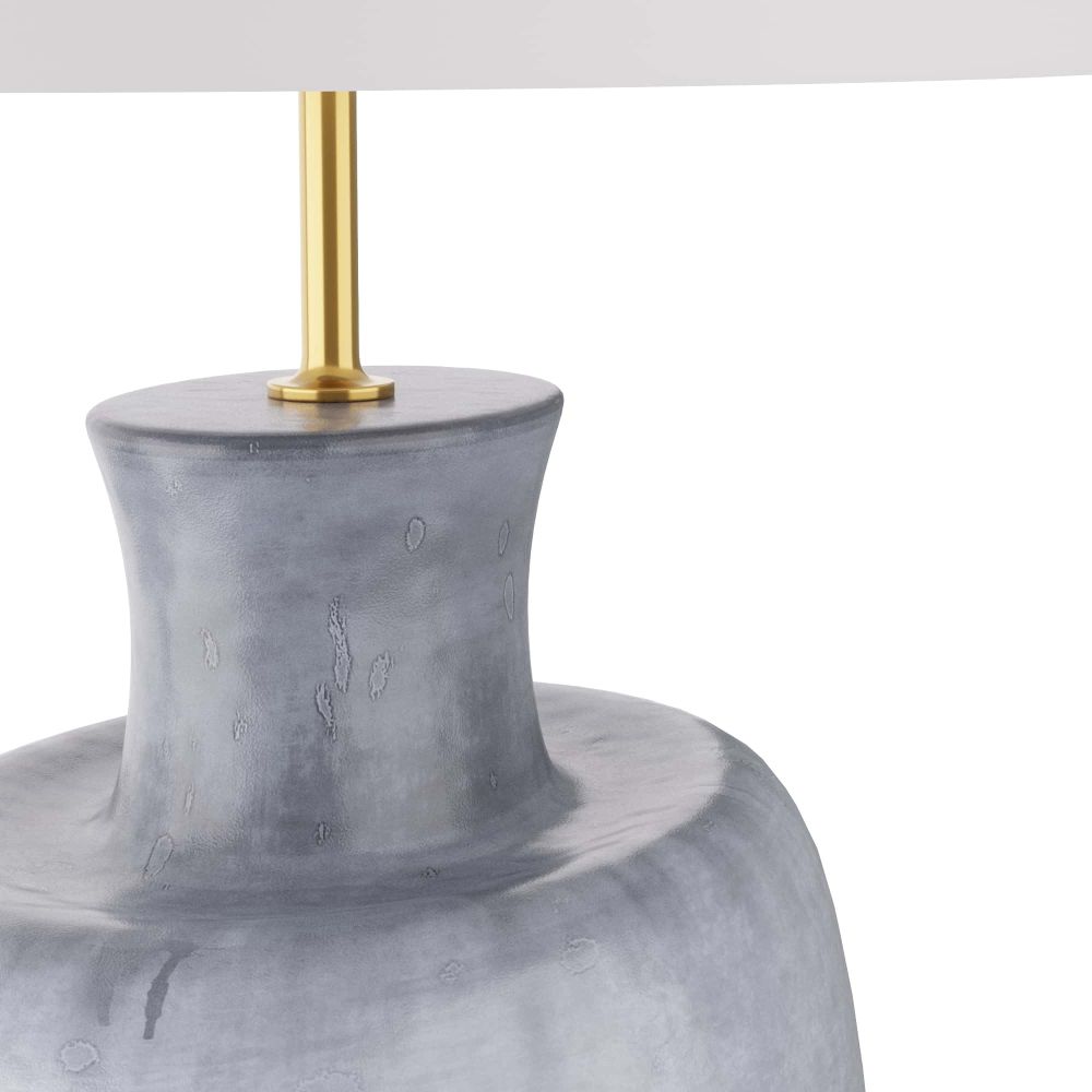 arteriors tabor lamp brass