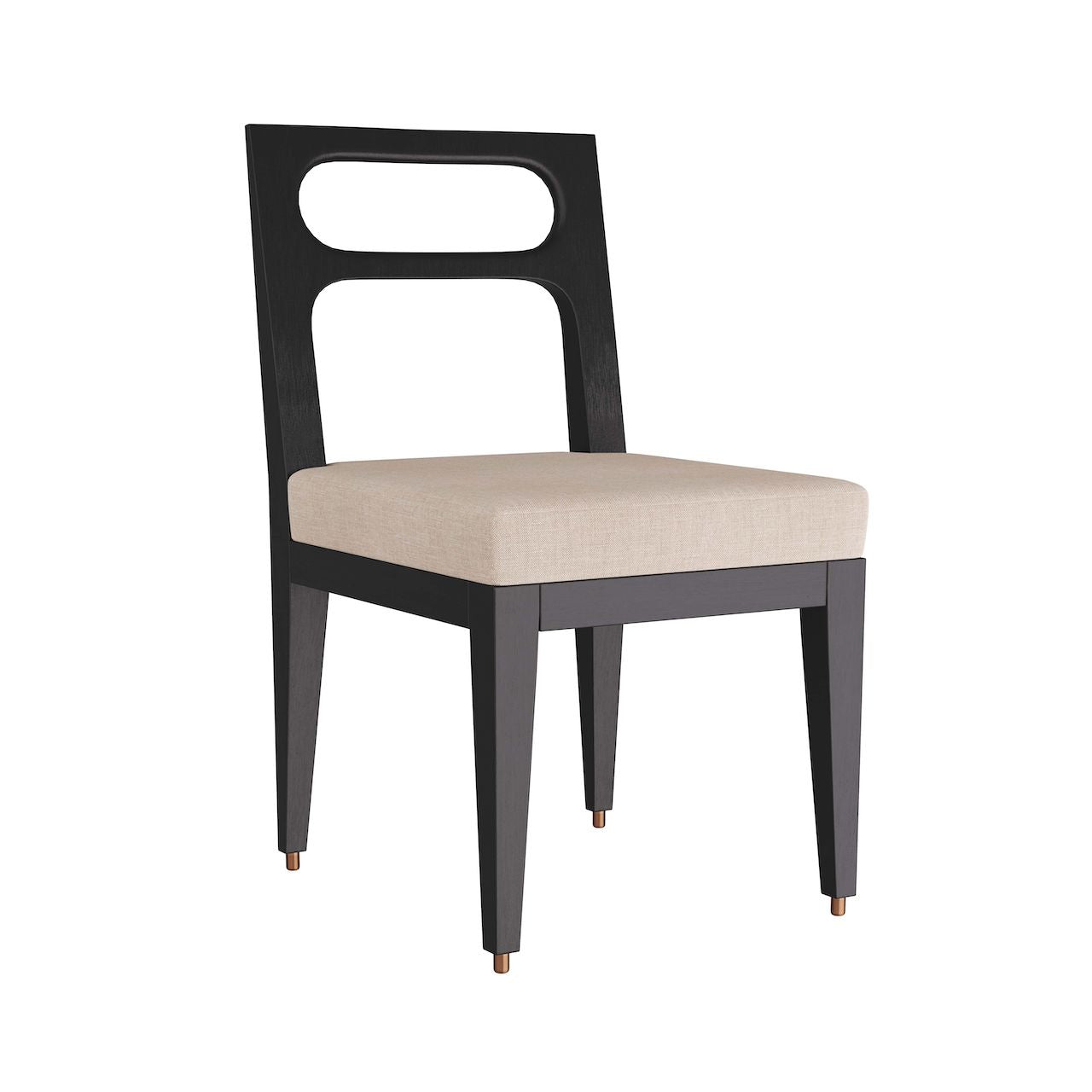 arteriors thaden dining chair angle