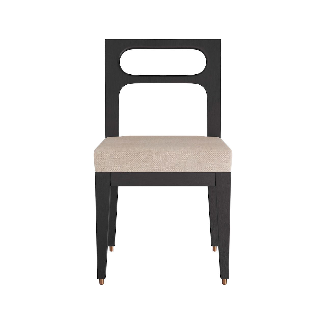 arteriors thaden dining chair front
