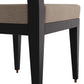 arteriors thaden dining chair leg