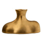 arteriors tilbury vase gold 
