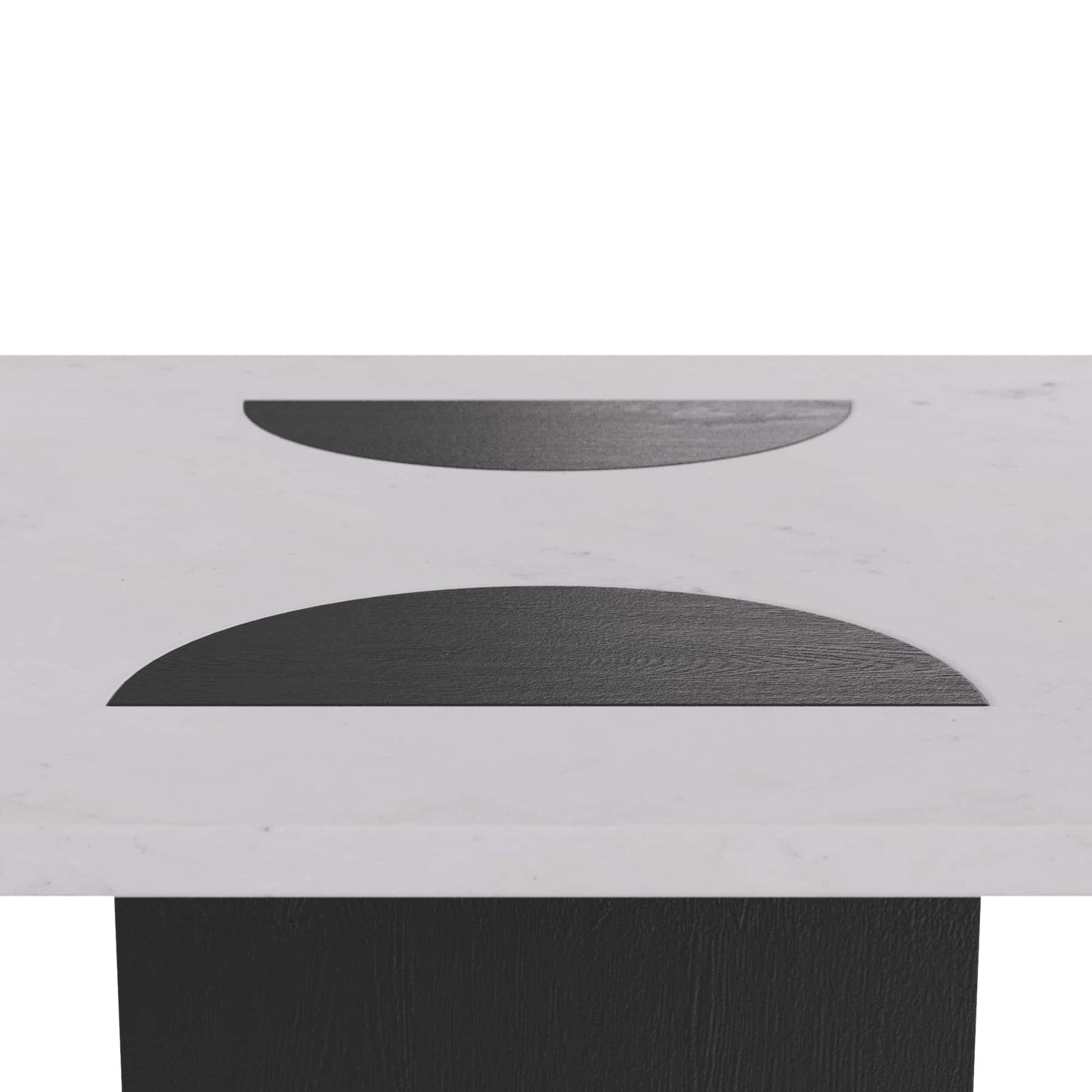 arteriors tindle cocktail table surface