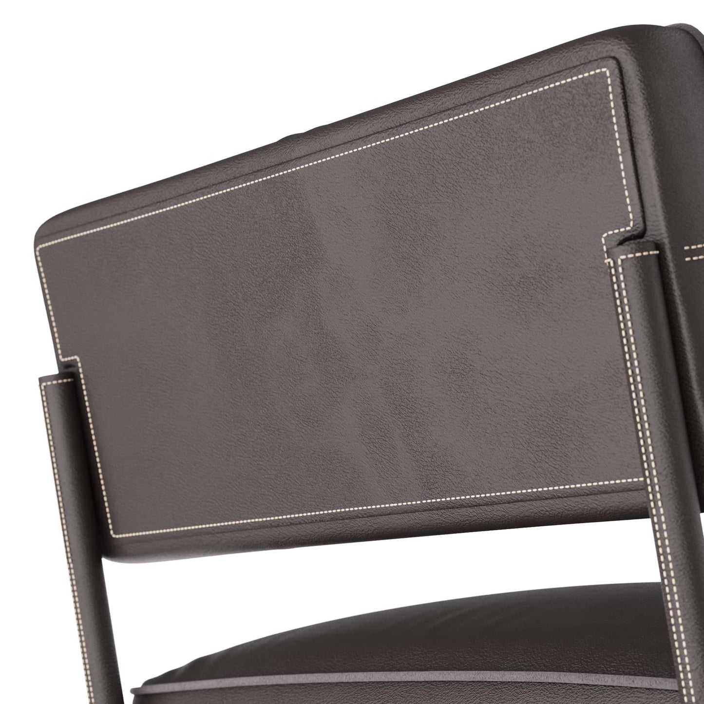 arteriors topanga bar stool back detail