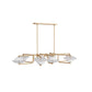 arteriors towne chandelier angle