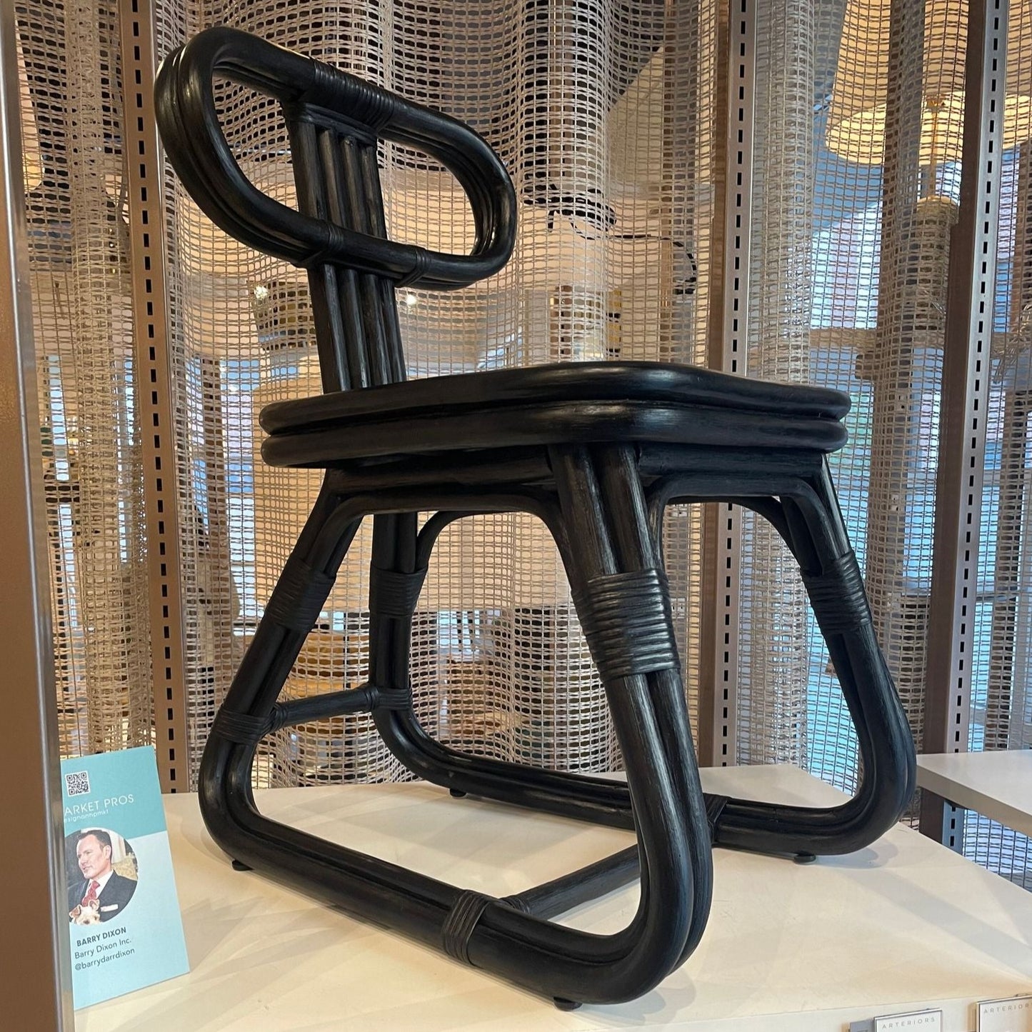 arteriors urbana dining chair market angle