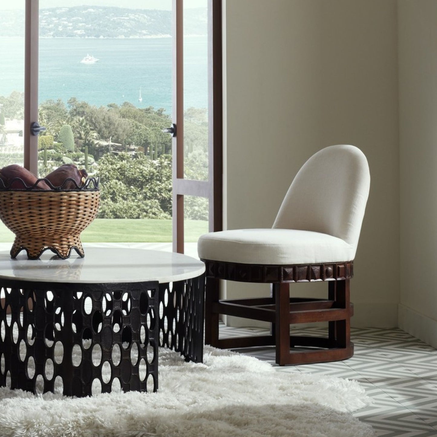 arteriors vargueno chair lifestyle