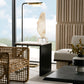 arteriors verbena end table styled