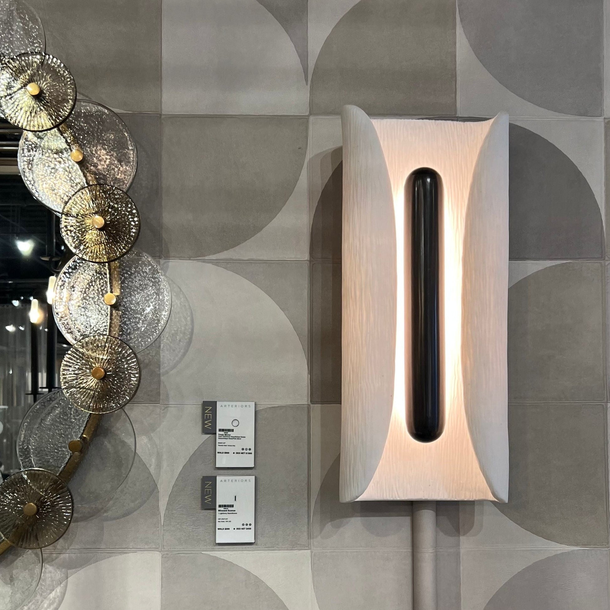 arteriors winward sconce market