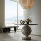 arteriors yahara chandelier styled photo