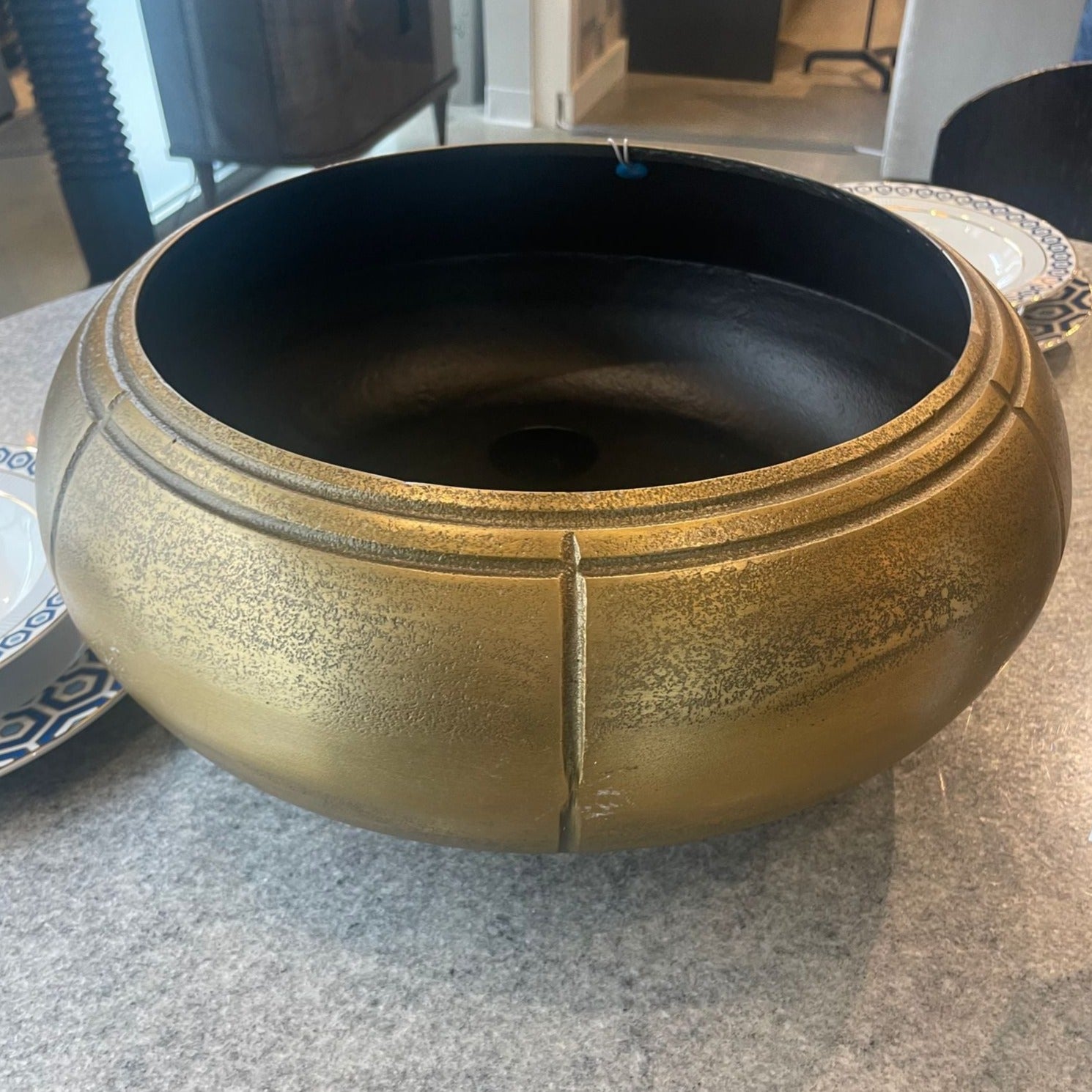 antique brass pots for plants Arteriors - ATI01 - Cache Pot - Zehir