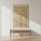 Larsson Bench Natural Twisted Faux Rope