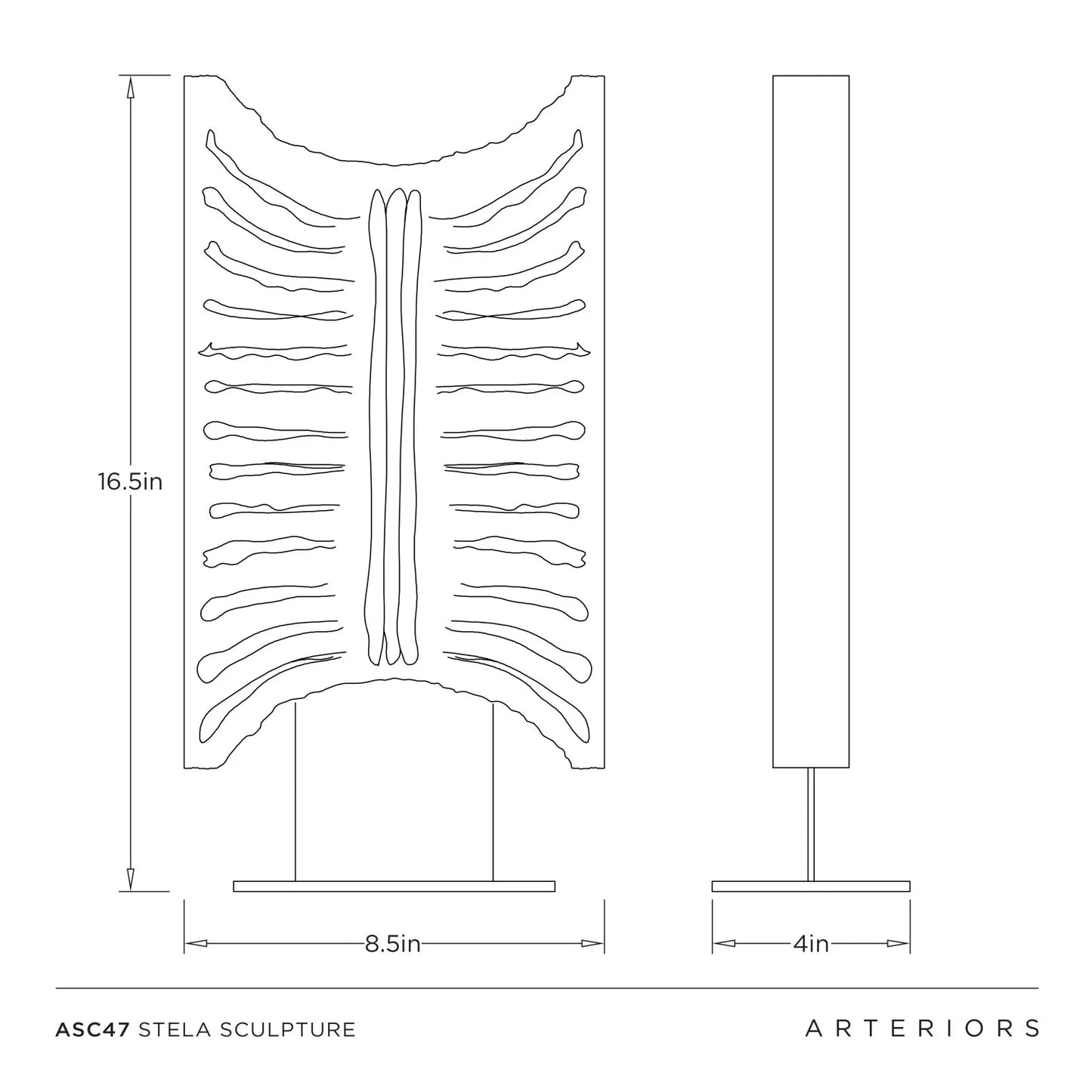 Stela Sculpture Sand