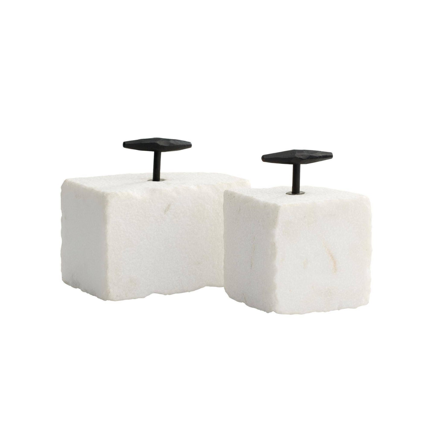Pedra Bookends Marble