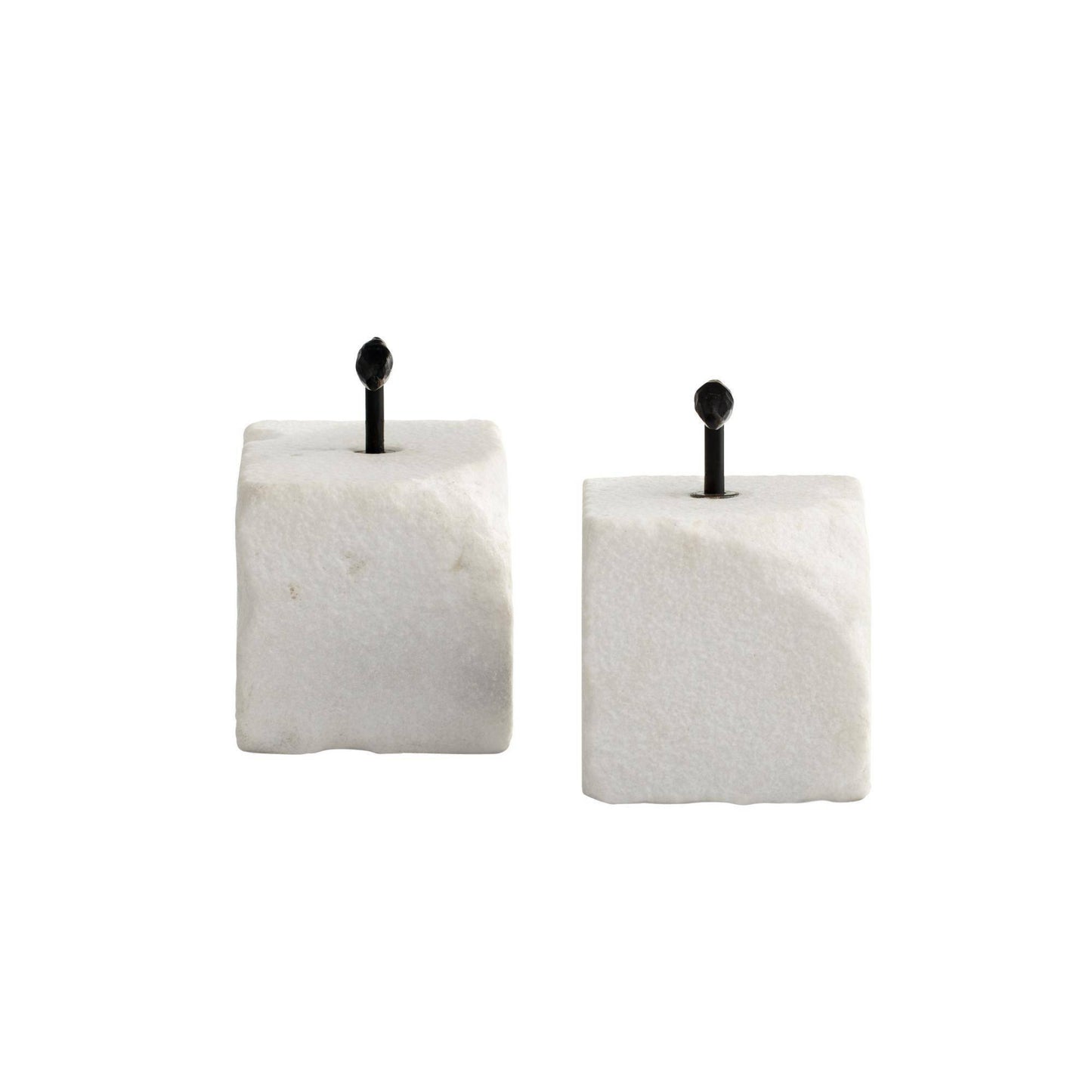 Pedra Bookends Marble