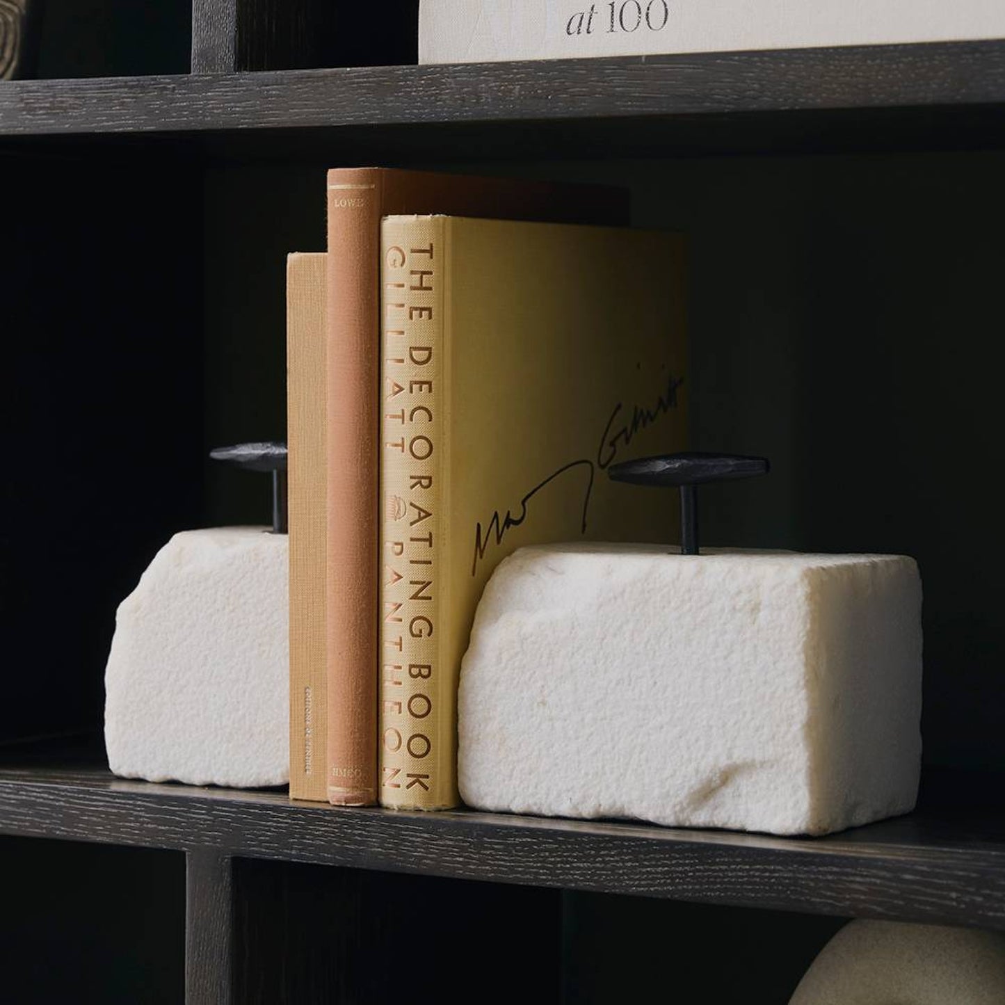 Pedra Bookends Marble